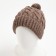 Female hat, coffee color, size 56-58