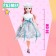 Fashionable hinge doll "Mira" in a dress