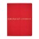 Diary Artificial leather grade 1-11, 48 sheets BrunovisConti Bilbao, integral cover, foil embossing, liesse, block 70g/m2, red