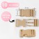 Fastex 25 mm, load up to 15 kg, 10 pcs, sand color