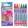 Wax pencils, set of 6 colors, height 8 cm, diameter 0.8 cm, my literal pony