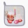 Set of kitchen. Dolyana "Easter": mittens 20x28 cm, severity 17x17 cm, 35% HL, 65% PE