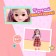 Fashionable articular “Sofia” doll in a sundress, with an accessory, mix