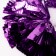 Pompom, purple color