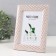 Photo frame plastic 10x15 cm "Brick masonry" white 19x14 cm