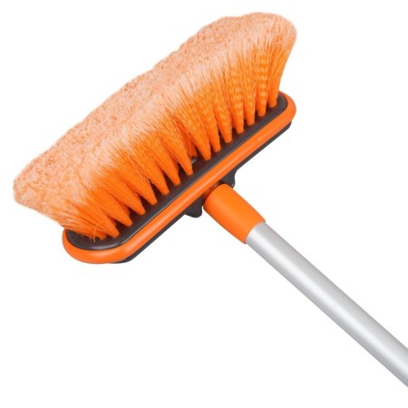 AIRLINE ShVABRA with a brush, 20 cm and telescopic handle 130-210 cm-3