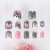 Children's false nails "Sweet cat", 12 pcs, a set with a bracelet and hairpins