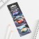 Magnetic bookmarks on the book "Machine", 3 pcs.