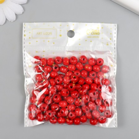 Beads for creativity tree "Reds" d = 0.8 cm set 20 g-2