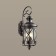 Street wall lamp SATION, 3x60W, E14, IP44, Black Color