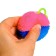 Light ball, 6 cm, with an elastic band, color mix