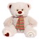 Soft toy "Bear Fred" Latte, 50 cm