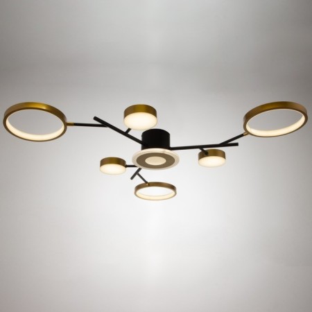 Causteen with PDU 2300/7GD LED 150W 3000-6000k gold 75x75x9 cm Bayerlux-1