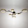 Causteen with PDU 2300/7GD LED 150W 3000-6000k gold 75x75x9 cm Bayerlux