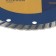 Disk diamond cutting tundra, Turbo, dry cut, 180 x 22 mm