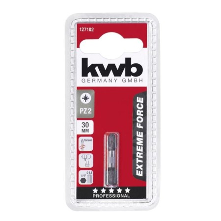 Shock bite KWB Impact, PZ2, TQ60 steel, 30 mm