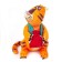 Soft toy Tiger Boss, 30 cm