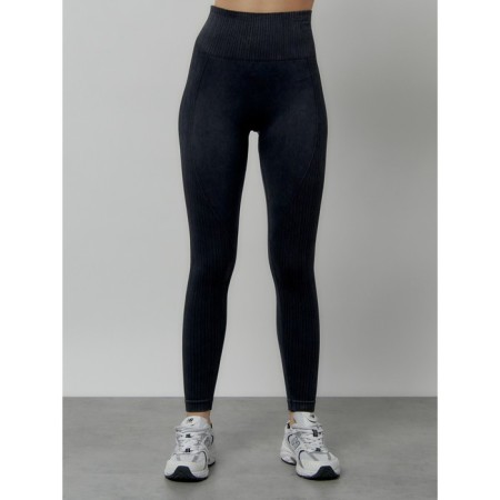Femic fitness legins, size 46, dark gray color-3