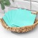 Napkins viscose universal shares, cleaning rags, 5 pcs, 30 × 30 cm, green color