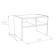 Bad Loft table, white