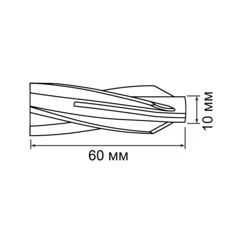Dowel "Tundra Krep", for aerated concrete, nylon, 10x60 mm, 30 pcs-5