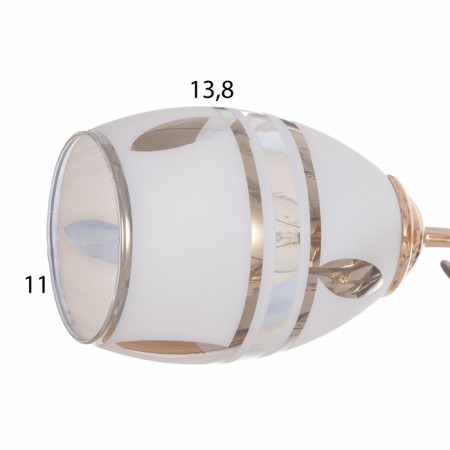 Boni chandelier 3x40W E27 Gold Model: 2638718-6