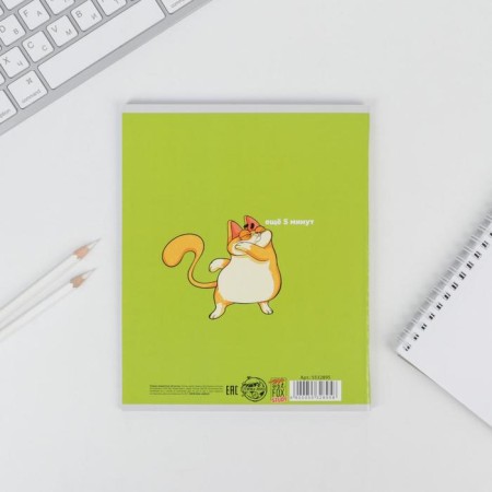 Substance notebook 48 sheets, A5, characters, with reference materials “September 1: Physics”, covered Cardboard 230 gr., Inner block in a cage 80 gr., White is 96%-6