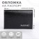 Cover for passport, embossing, crocodile, black color