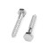 Shurup-Bolt Stroymetiz, plumbing, galvanized, DIN 571, M10x70 mm, 2 pcs
