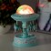 The spore-designer "Shapito" LED 3HLR44 disco, spins, blue 10x10x17 cm Risalux
