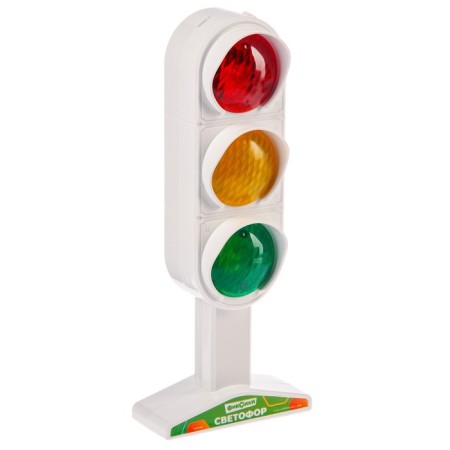 Traffic light with teaching cards fixiki, light and sound effects-3