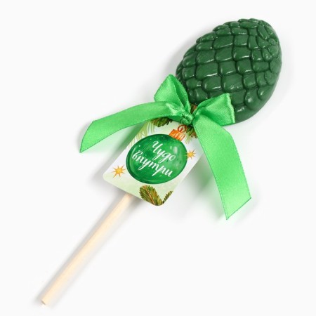New Year! Lollice on the wand "Miracle Vyturi", taste apple, 24 g-1