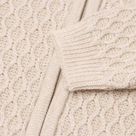Jumper Children's Knitted Minaku, beige color, height 86-92 cm-8