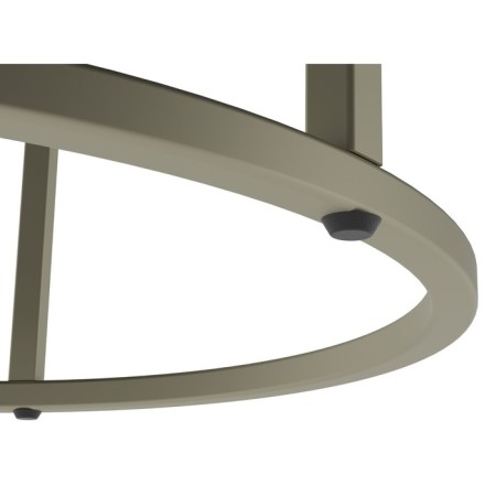 A set of two coffee tables "Leslie", 810 × 610 × 500 mm, color black marble / titanium-3