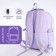School backpack on lightning, 7 pockets, lilac color