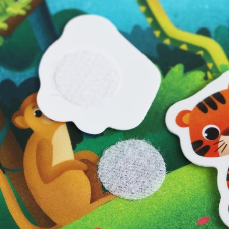 Velcro game "Study animals"-4
