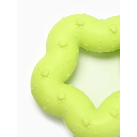 Chewing toy "captivating star", tpr, 7 cm, yellow-2