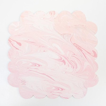 Cookie box, confectionery packaging with PVC lid, “Rejoice New Day”, 18 x 18 x 3 cm-5