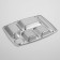 Stainless steel tray, 6 sections, 35 × 26 × 2 cm