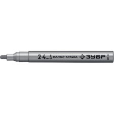 Marker-painting bison professional 06325-1, round, silver, 2-4 mm