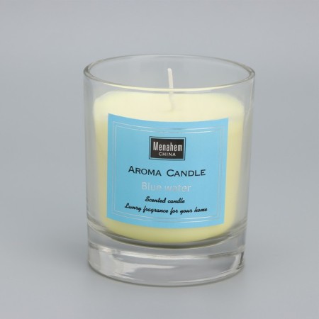 Aromatic candle "Aroma Candle", black chestnut bunge, 8x9 cm-3