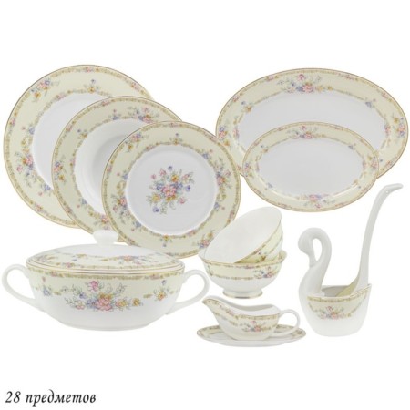 Lenardi Fleur lunch service, 28 items