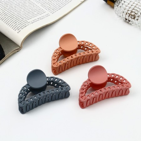 Hair crab "Madison" Bulge Geometry, 9 cm, mix-2