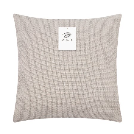 Pillowcase decorative Ethel Style 45x45 cm, milk color, polyester-4