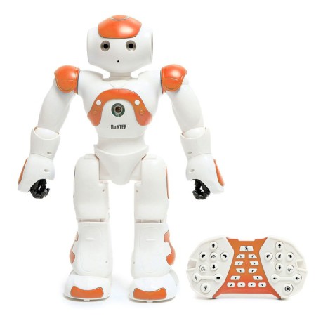 Robot Radio -controlled "Hunter", smoke, light, sound, with a battery, color mix-2