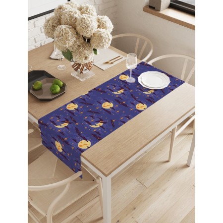 The path on the table "Cunning Moon and Month", Oxford, size 40x145 cm