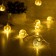 Garland “thread” 4 m with nozzles “ball mesh”, ip20, transparent thread, 20 LED, glow warm white, 8 modes, 220 V