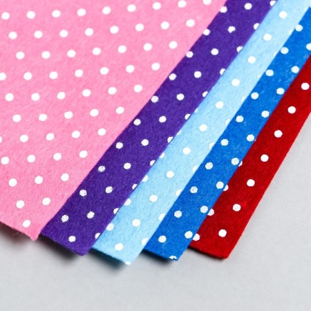 Fetr "Blitz" 1 mm 20x30 cm ± 2 cm (set 5 pcs) Assorted No. 3-2