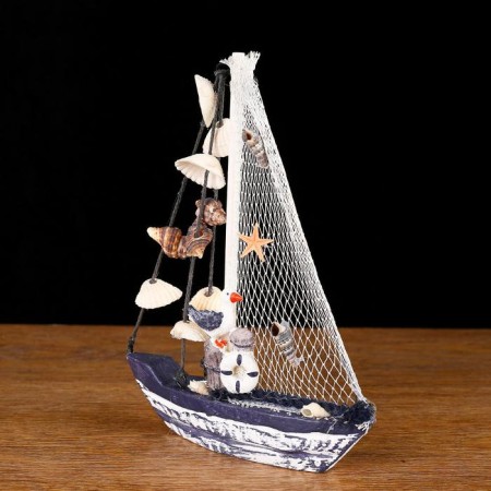 Souvenir small yacht "Livadia", 14 × 3.5 × 18.5 cm-1