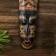 Mask Wall tree "Aboriginal with a bright pattern" 3x12x50 cm